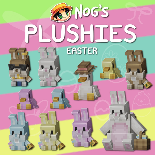 Nog's Easter Plushies