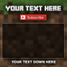 PHOTOSHOP // Minecraft Outro Template [PSD]