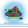 Skyblock Setup | Resource Pack Equiped
