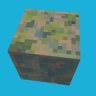 Voxel Underwater stone block