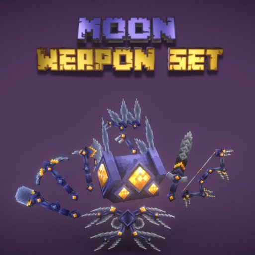 Moon Weapon & Tools Set