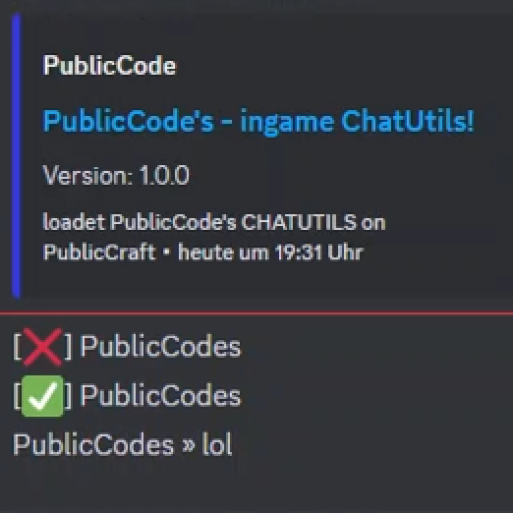 PublicCode's ChatUTILS free DOWNLOAD utils for DISCORD