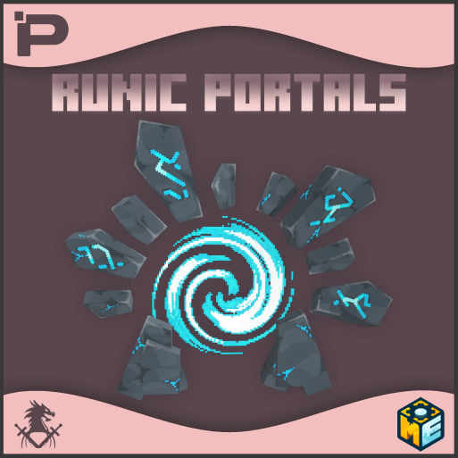 Runic Ancient Portals - Peach Tree