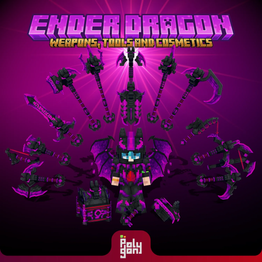 Ender Dragon Animated Weapons and Tools Set (64x)