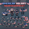 American Holiday Animated Weapon Set