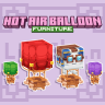 Hot Air Balloon【Dyeable】【Furniture&Mount】