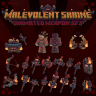 Malevolent Shrine Animated Weapon Set
