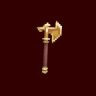 Brass halberd