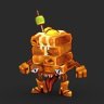 Bread monster model