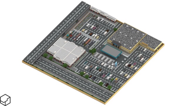 Is this enough car park? - Suburbia.