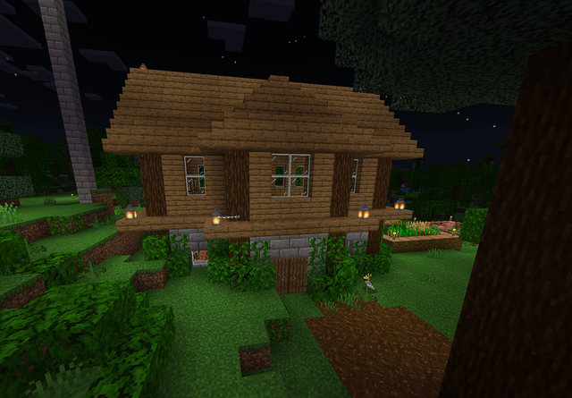 Rate my starter survival house :D