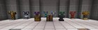 Ivor's Hall of Enchanted Armors from Minecraft: Story Mode, made entirely using armor trims and display entities, and a guide on how to make all of them in Survival