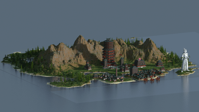 An old Chinese themed city I'm working on.