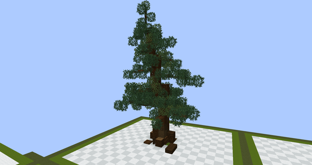 I just built a spruce tree