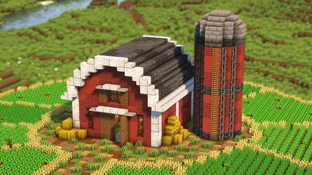 I built a Red Barn