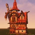 I’m not even sure what to call this style, but I enjoyed playing around with this one. Inspired by @mcfreya_builds on Instagram. Shaders: Complementary - custom settings.