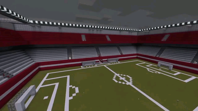 I built a football stadium I was very proud of 😊 Wanted to share