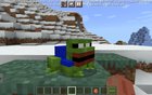 I made Pepe the frog for the new beta of minecraft bedrock 🐸