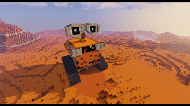 I made a Wall-E Animation with the Create Mod