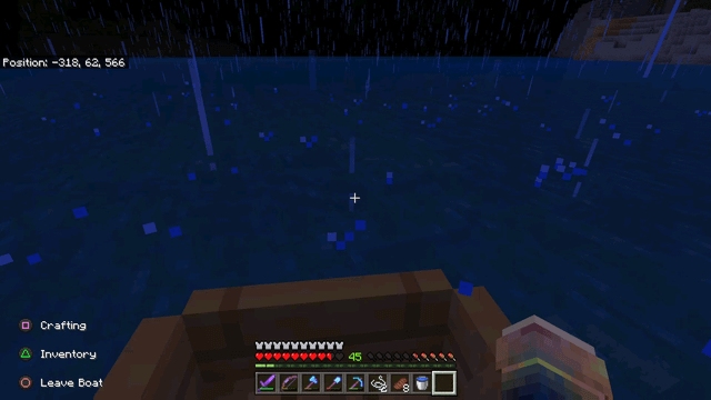 I defeated the wither a couple weeks ago but when I tried returning to the battleground, he left a little surprise for me