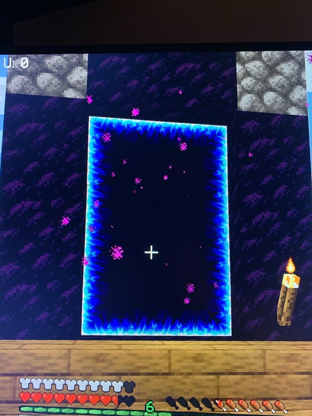 In a previous post I discussed making portals look like this. Reddit told me it would be very difficult, but I managed to figure it out using Optifine connected textures. Now just to fix the particles!