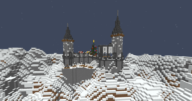 I build a castle on a snowy mountain, any tips to expand it?