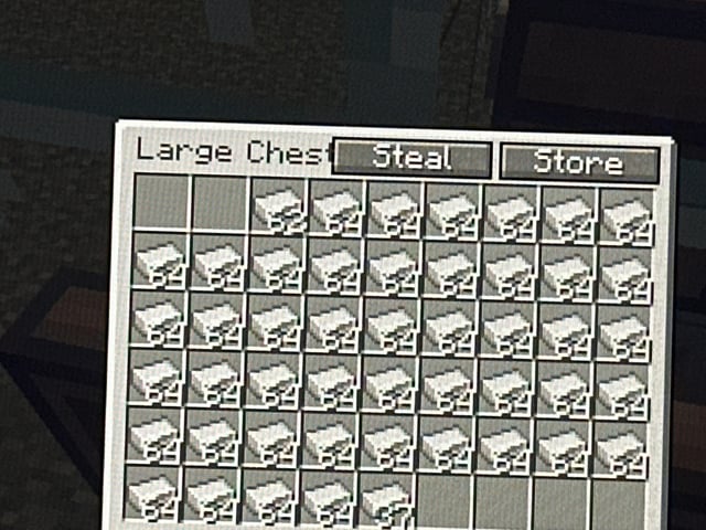 Is mining 32,768 blocks (around 4 full chuncks) and spending 4-6 pain staking hours to make a iron farm that produces almost thousands of iron per hour worth it? The result below is about after an hour and a half