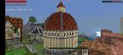 I built this iron farm and dome on MCPE Survival.