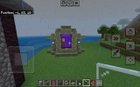 I made A Nice Nether Portal and a Mini Village Inside the nether. 