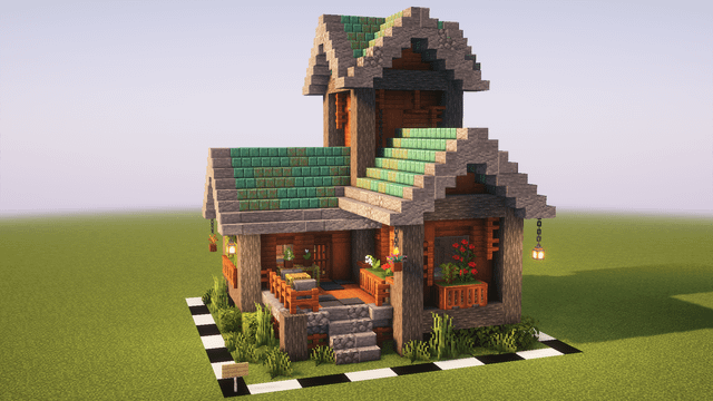 Decided to use some blocks i dont normally like. Thoughts? | Daily house 6