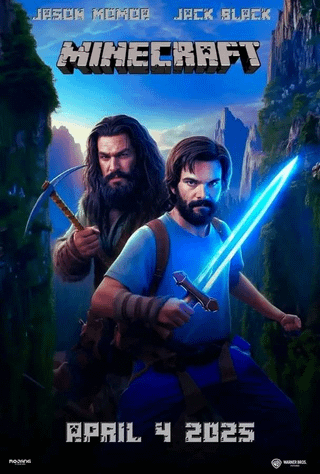 Minecraft Live-Action starring Jason Momoa & Jack Black coming in 2025! 💚