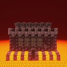 I made mini-bases for the Nether and the End!