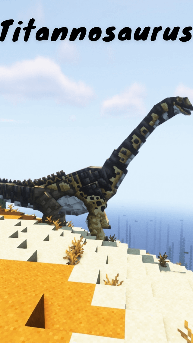 I am obsessed with dinosaurs in minecraft so here is Savanna biome update. Which one is your favourite?