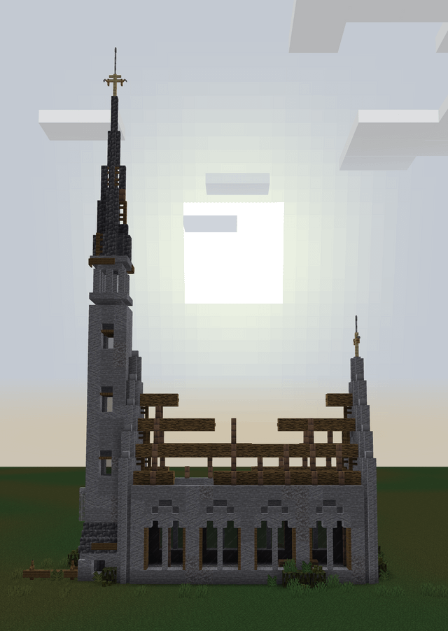 Old ruined church What do you think of the build and screenshot I made?