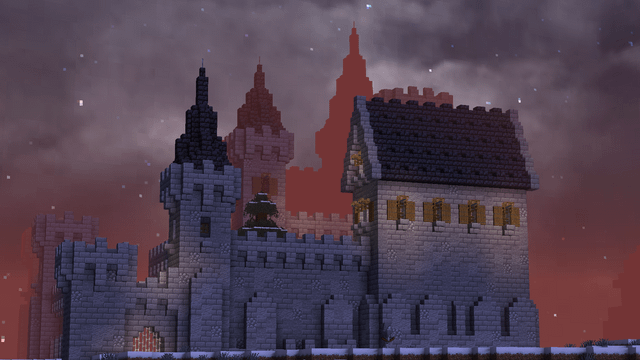 I made this castle a long long time ago. Damn it looks amazing! What can i put inside of it?