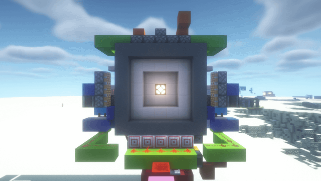 I just made my very first 5x5 piston door!