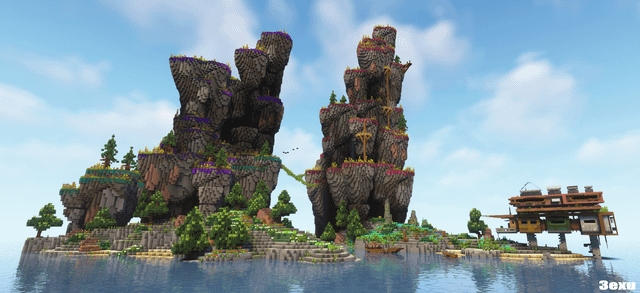 I built some fantasy mountains :D