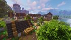 Brightwall Keep | A 1.21.5 Minecraft Castle & Town | Full Interior & Download for the castle