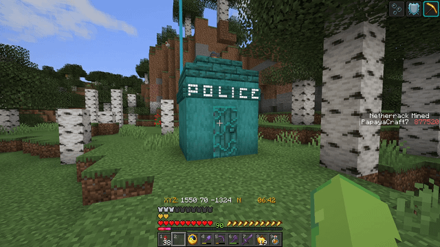 I turned my endportal room into Tardis (it's bigger on the inside).