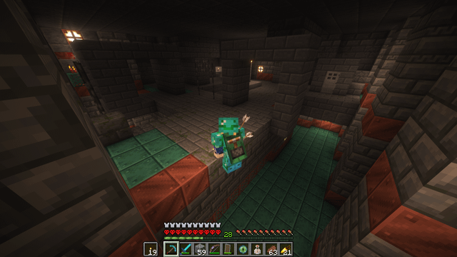 My Stronghold was directly intersected by this Trial Chamber. Stronghold generated unlike any other I've seen too.