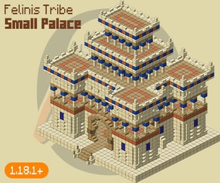 I made a Small Palace in the desert