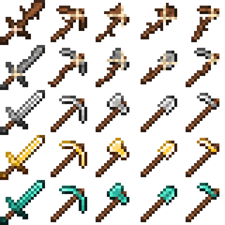 I made a texture pack that updates all the tools