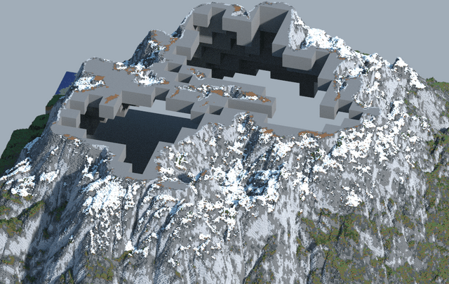 Im building a mountain, here is my process