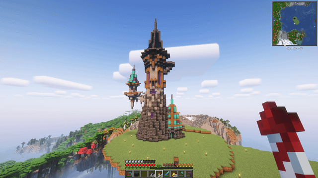 Just finished this witches tower