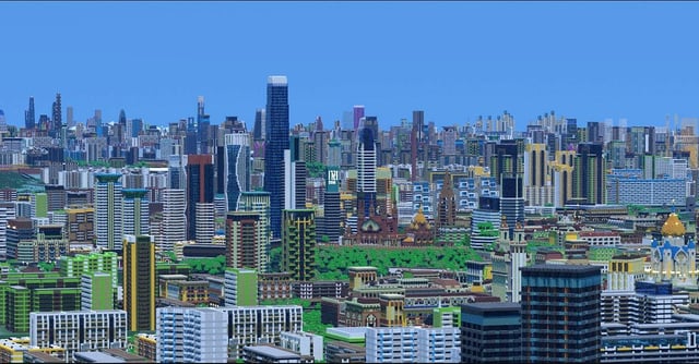 Iskoran - my Minecraft city project. 7 years already. Still under development.