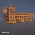 I built a traditional mosque from Niger