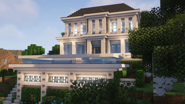 I made a neoclassical house what do you think? feedback and suggestions are welcome!