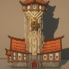 A improved lighthouse from my last post. Also converting it into a survival friendly base with interrior!