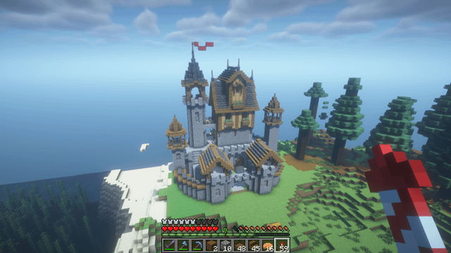 Capy Builds tutorial.Castle