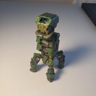 I made a Military Robot creeper concept out of Polymer Clay